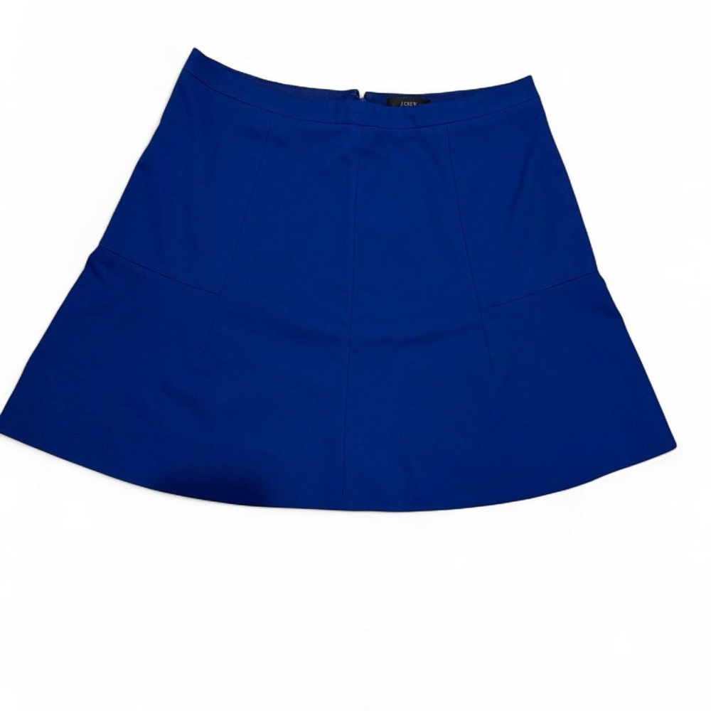 J. Crew Cobalt Blue A-Line Skirt